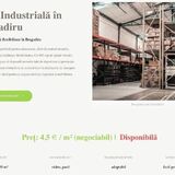 Bragadiru, inchiriez hale industriale
